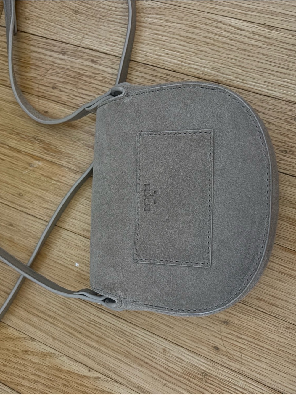 Tory Burch Light Brown Crossbody Saddle Bag - Picture 4 of 4